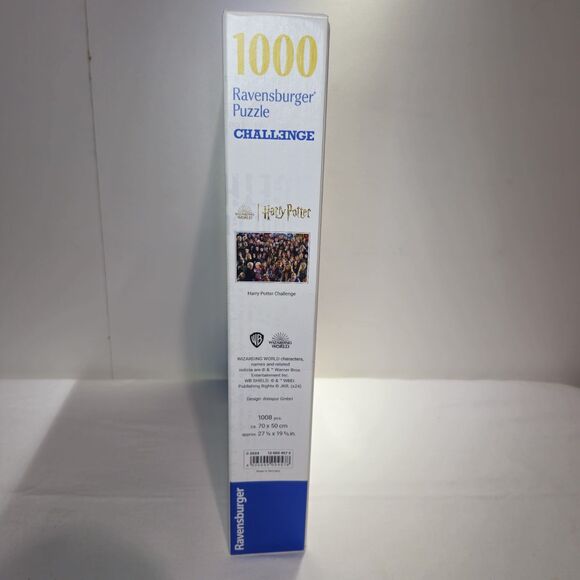 Ravensburger Harry Potter 1000 Piece Puzzle Magic Wizarding World Complete - Picture 3 of 6